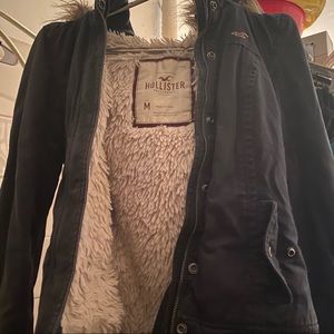 Hollister Fur Lined Jacket